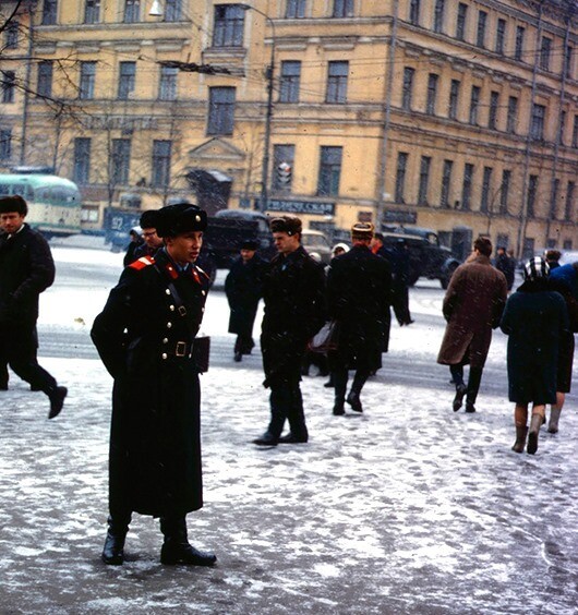 Зимние фотографии Москвы разных лет