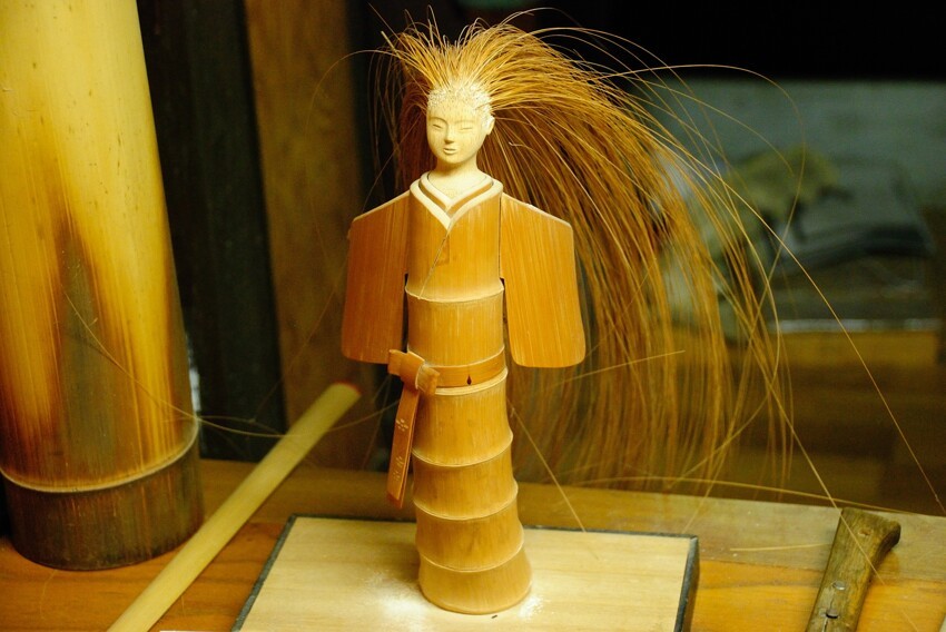 Бамбуковые куклы из Фукуи