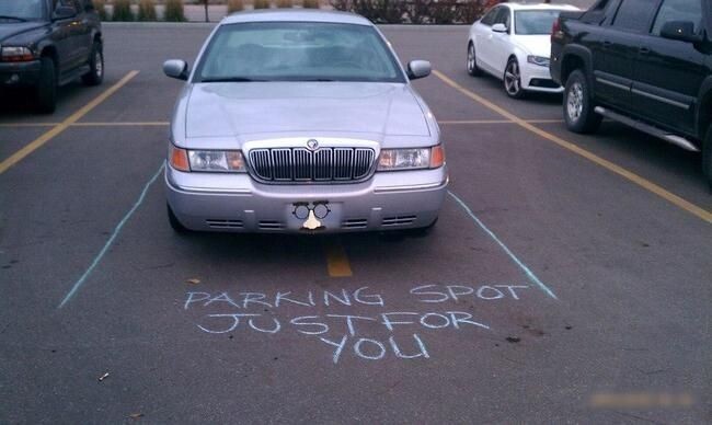 Как не надо парковаться