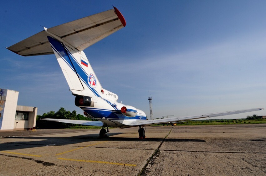 Як-40 Вологодского авиапредприятия