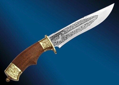 Подборка коллекционных златоустовских ножей