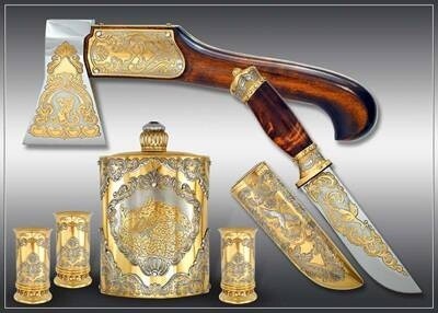 Подборка коллекционных златоустовских ножей