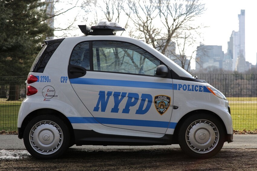 Новая машина полиции Нью-Йорка