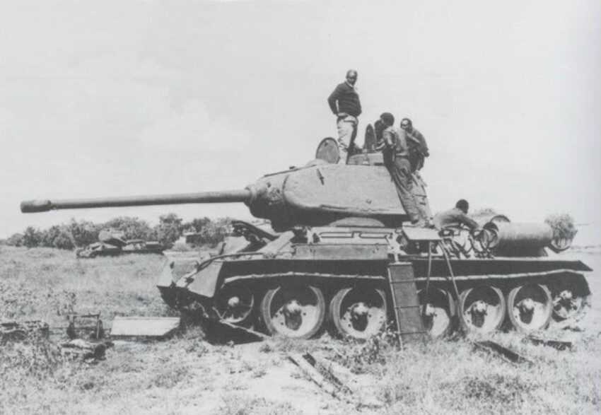 Т-34. Африка