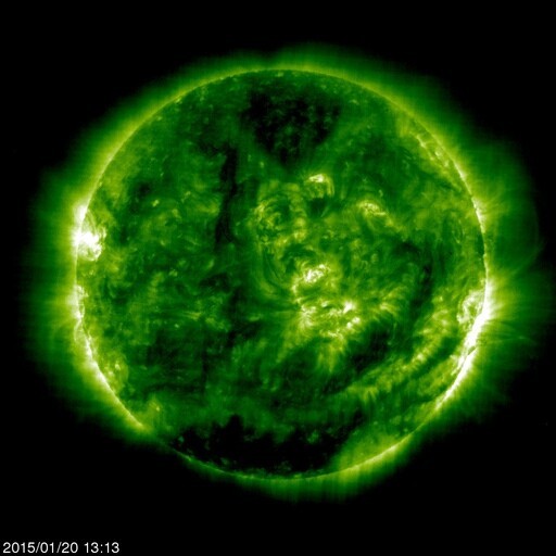 Изображения Солнца со спутника
