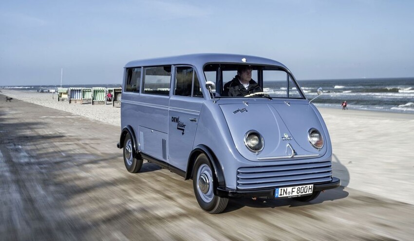 Audi восстановила электромобиль 1956 года