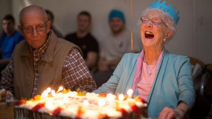 Самая пожилая пользовательница Facebook празднует 107-летие