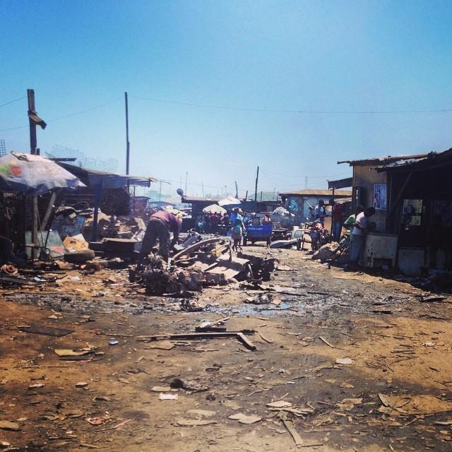 Свалка Агбогблоши - самое грязное место на планете