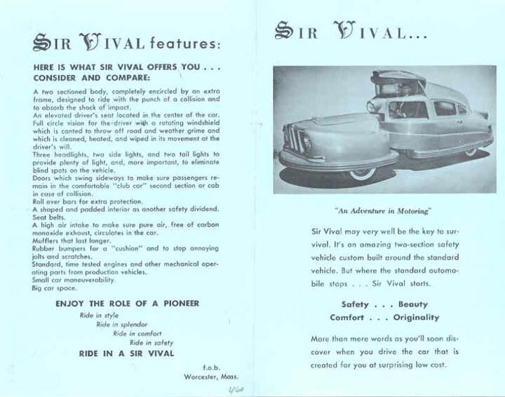 Самый безопасный автомобиль в мире -  Sir Vival