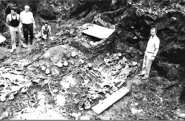 Расстрелы заключённых НКВД и НКГБ (1941) и еврейские погромы во Львове