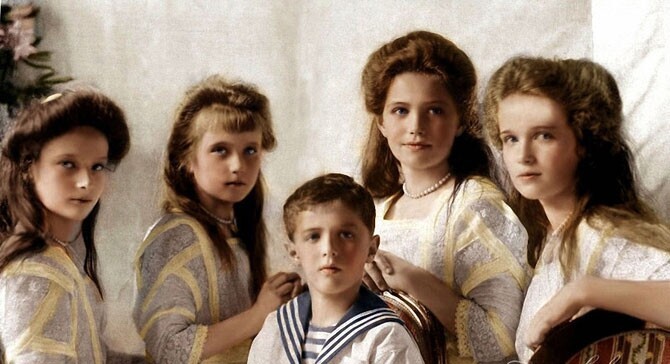 Фотографии семьи Романовых