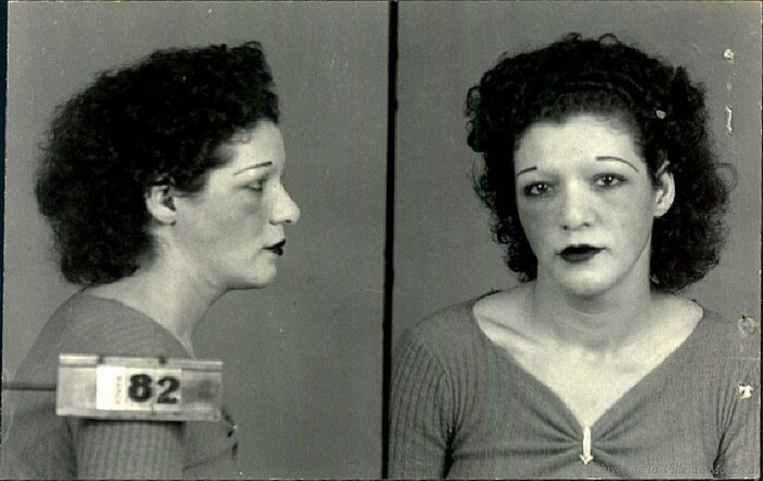 Портреты канадских проституток начала 1940-х из полицейской картотеки 
