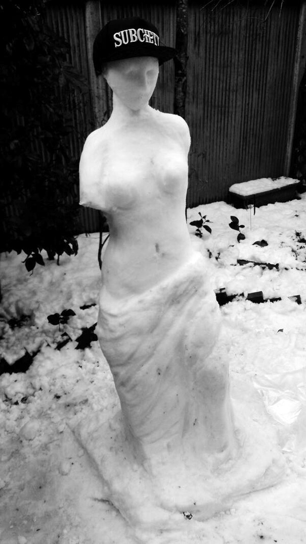 25 снежных скульптур от братьев Барц