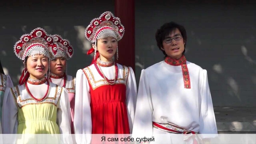 Китайский хор поет песню Гребенщикова к 40–летию группы Аквариум 