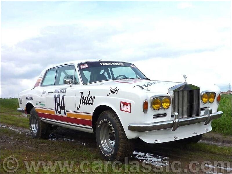 Раллийный Rolls-Royce, участник 1981 Paris Dakar