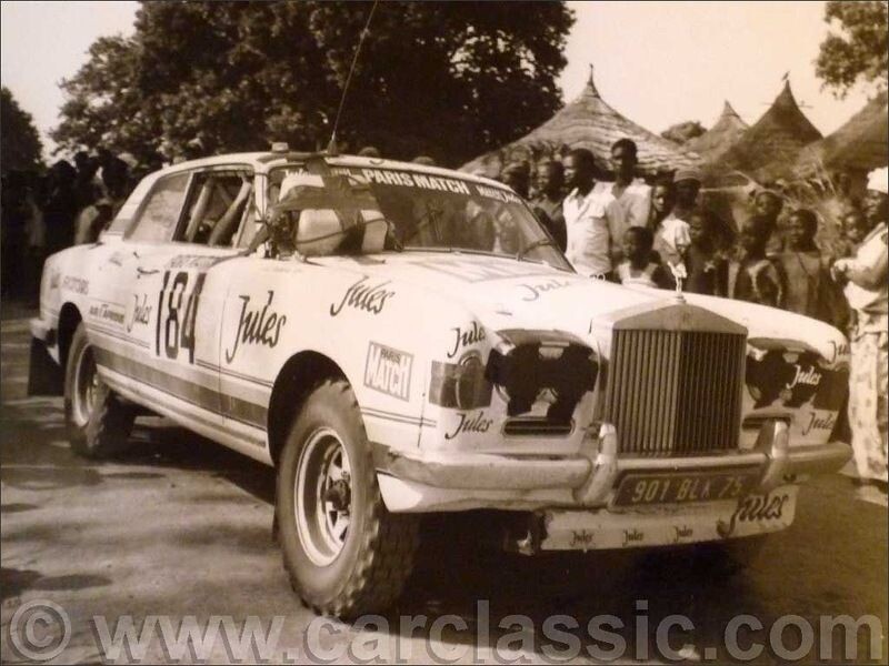 Раллийный Rolls-Royce, участник 1981 Paris Dakar