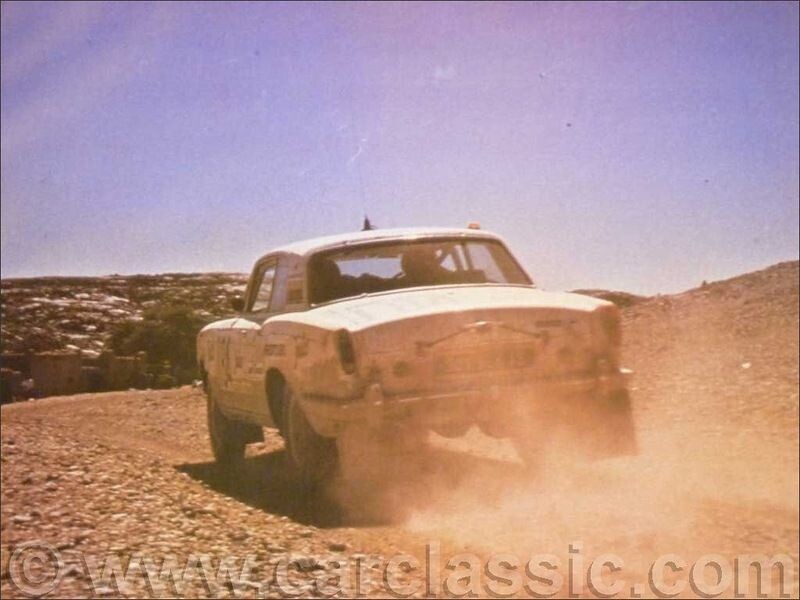 Раллийный Rolls-Royce, участник 1981 Paris Dakar