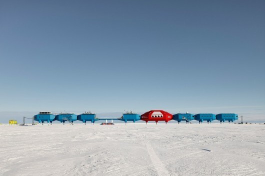 Новый «космический» дизайн для антарктической станции