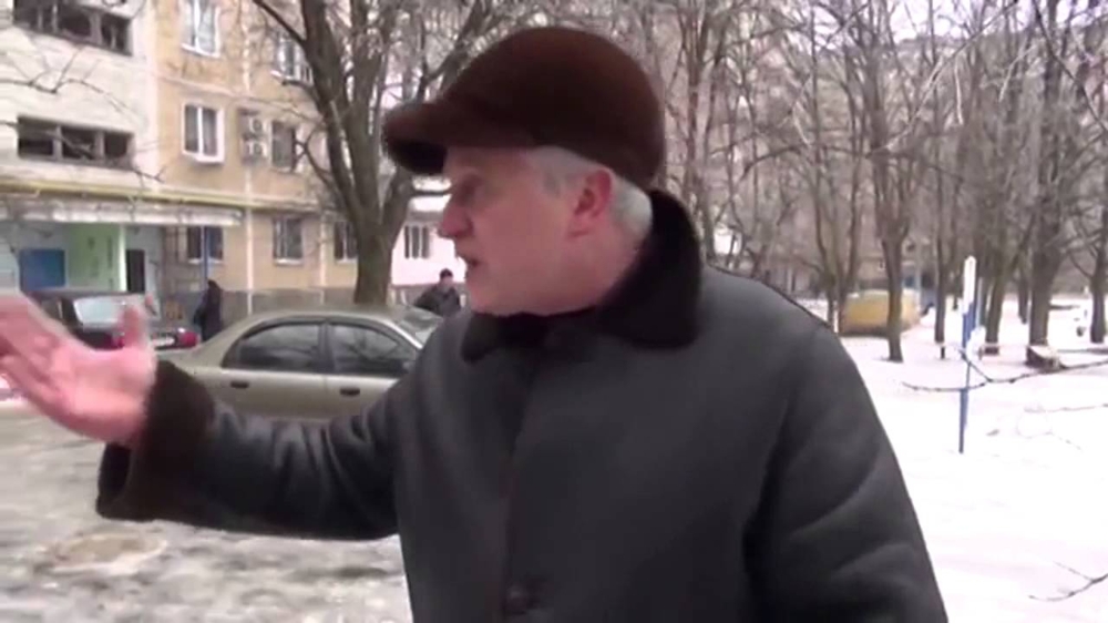 Мужик о ситуации в Донецке. 