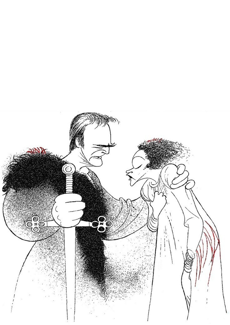 Карикатурист Al Hirschfeld и его "безобидное сумасшествие"