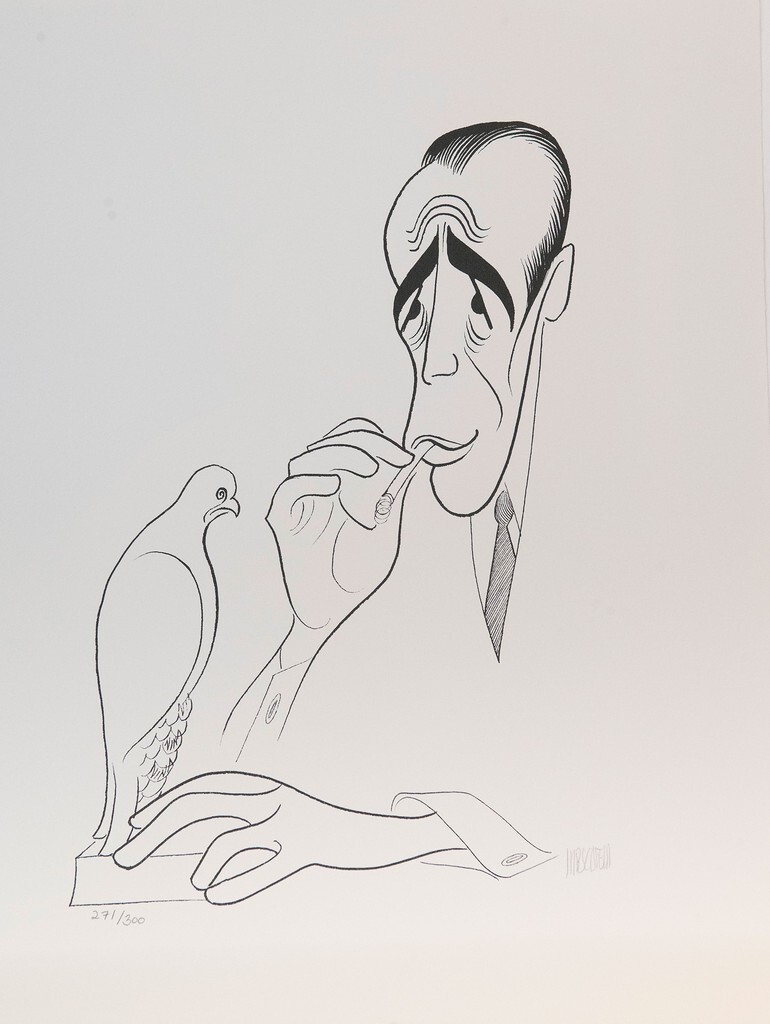 Карикатурист Al Hirschfeld и его "безобидное сумасшествие"