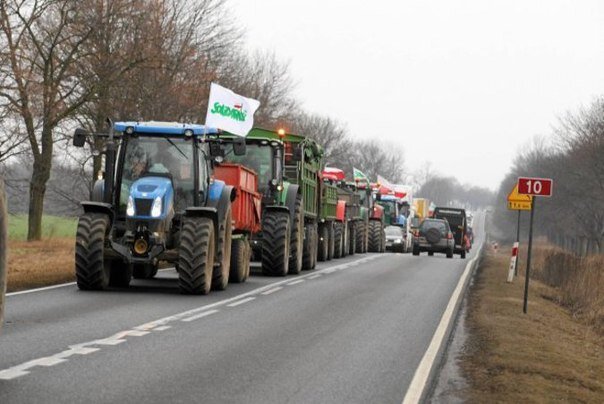 Нищие фермеры Польши негодуют