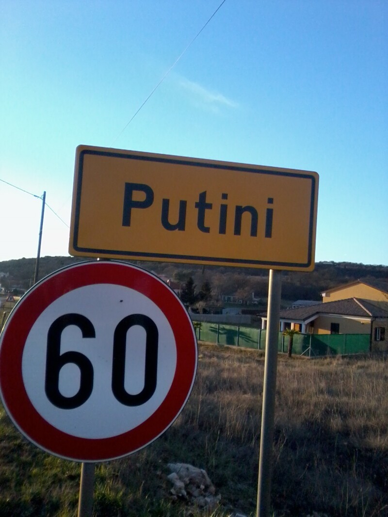 Putini in Istria 