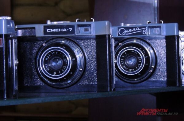 В Казани открылась выставка раритетных и шпионских фотоаппаратов