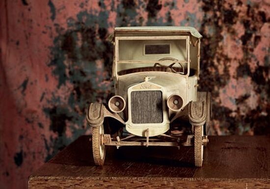 Деревянные модели автомобилей от Алексея Сафонова