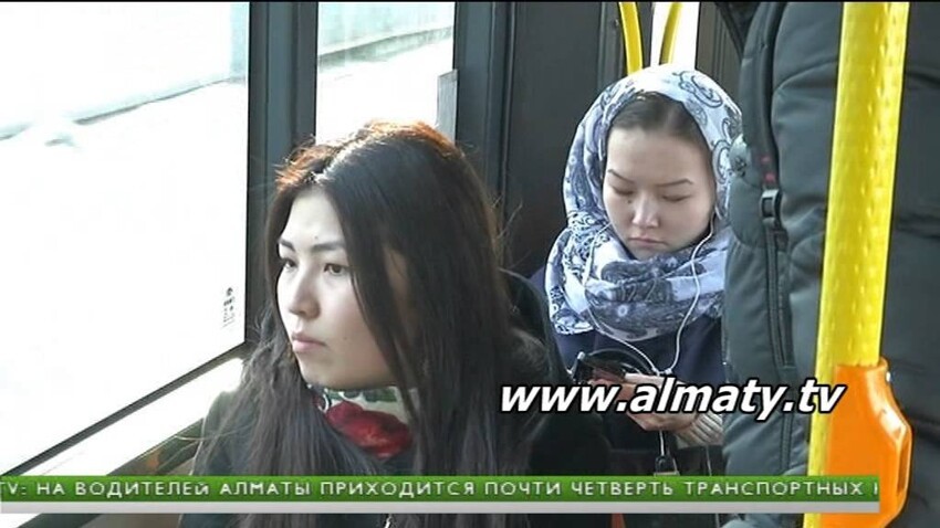 Водитель автобуса № 79 в Алматы стал народным любимцем 