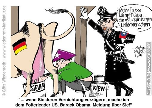 Украина в немецких карикатурах