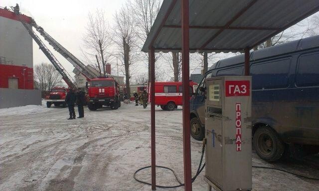 Супермаркет «Магнит» горит в Твери, проводится эвакуация людей