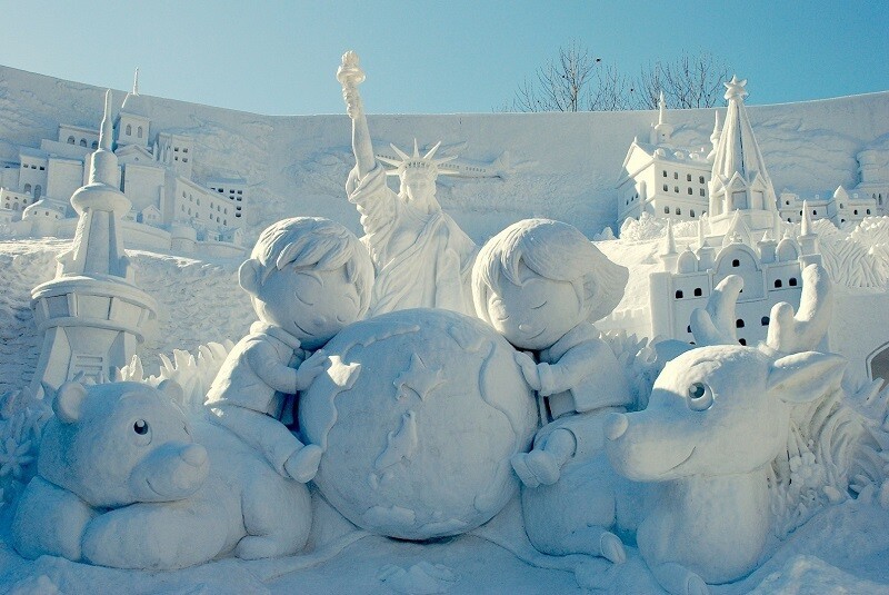 Снежный фестиваль в Саппоро  