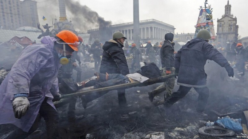 ВВС: На Майдане первыми начали стрелять протестующие