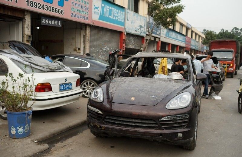 Охота за автозапчастями в Китае