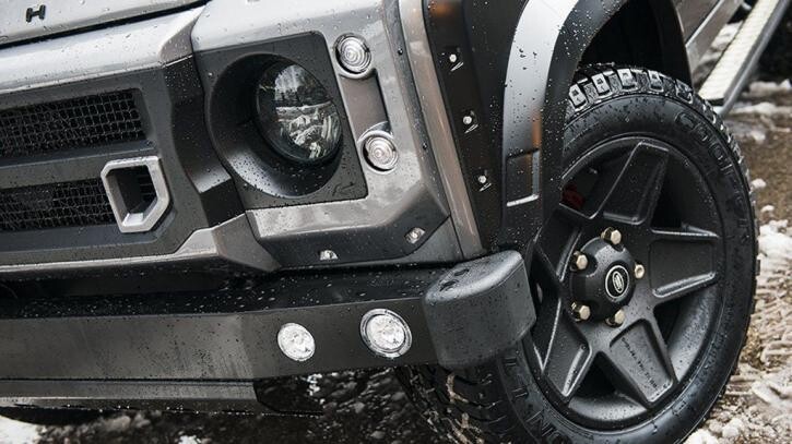 Действительно эксклюзив: пикап Land Rover Defender от A. Kahn Design