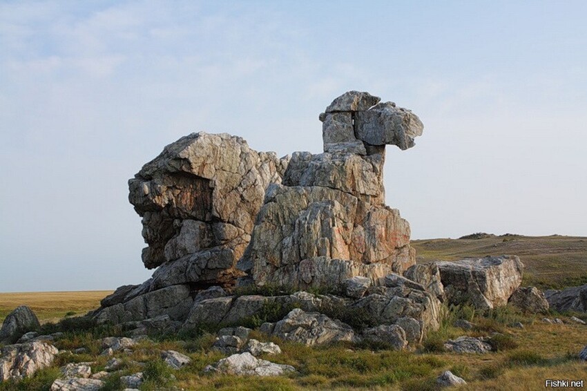 Верблюд-гора расположена в Оренбургской области в 9 км юго-восточнее поселка ...