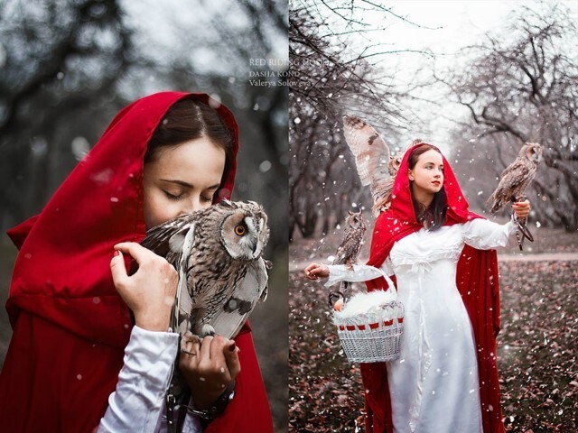   Русский фотограф создает композиции по мотивам сказок и мифов с учас