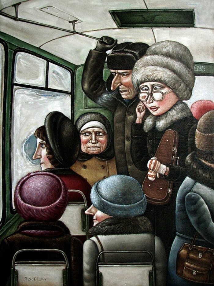 СССР на картинах Анжелы Джерих
