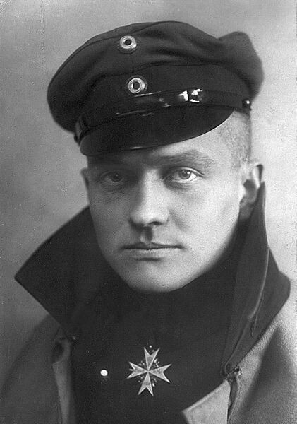 36. Манфред фон Рихтгофен, "Красный Барон", 1917