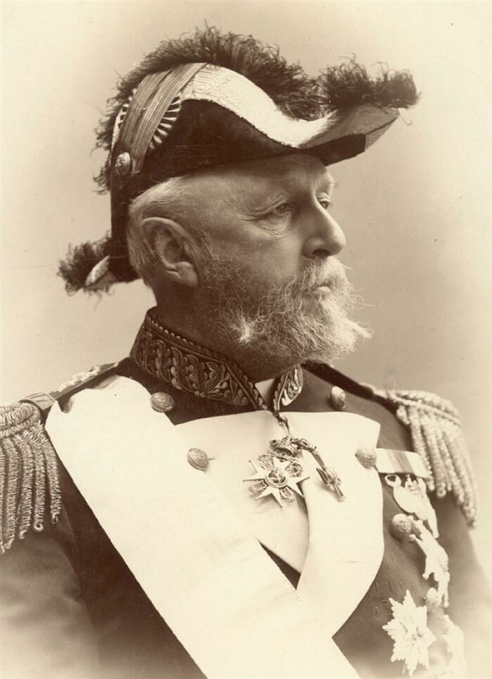 25. Оскар II, Король Швеции и Норвегии. 1880 год
