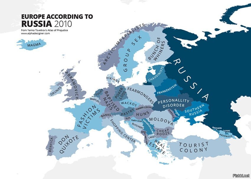 "Европа, какой ее видит Путин"