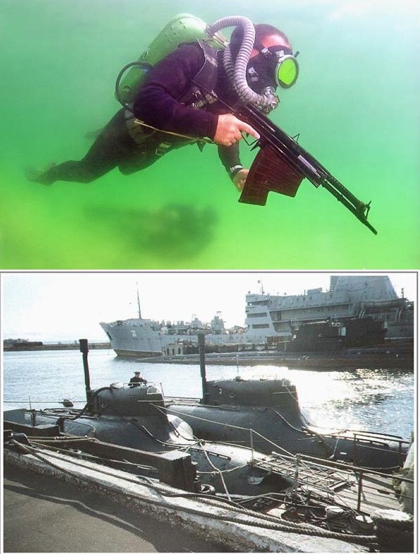 Подводный спецназ и оружие боевых пловцов