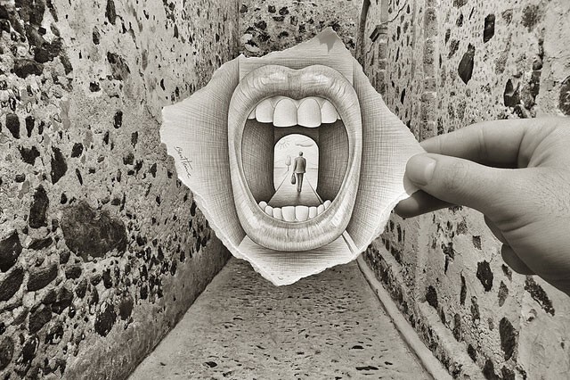 Великолепная серия «Карандаш против камеры» художника Бена Хейне