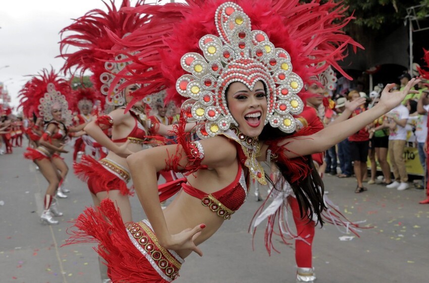 Карнавал в  Барранкилья, Колумбия