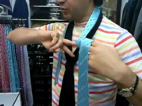 Быстрый и простой способ завязывания галстука 