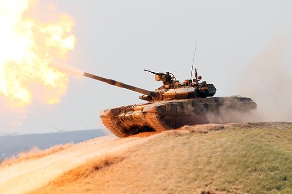 Русский танк завоевал сердца арабов