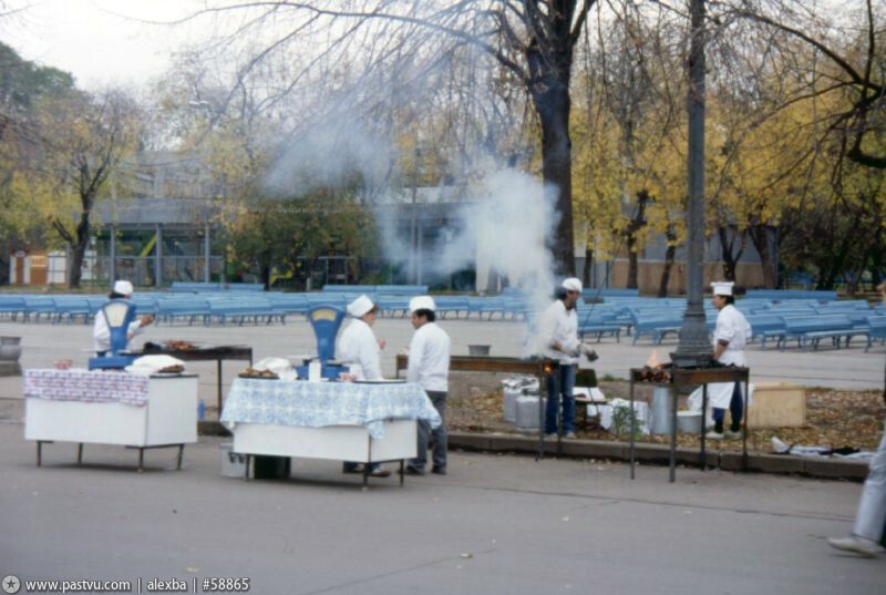 Прогулка по Москве 1988 года