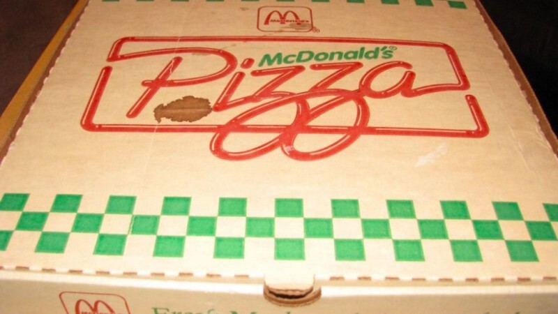 В 1989 году Макдональдс продавал пиццу