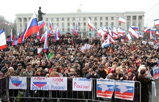 Большинство крымчан спустя год поддерживают присоединение к РФ